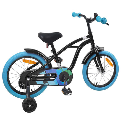 Kids Bike 16 Inches for 4-6 Years Old Black