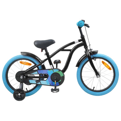 Kids Bike 16 Inches for 4-6 Years Old Black