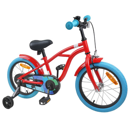 Kids Bike 16 Inches for 4-6 Years Old Red