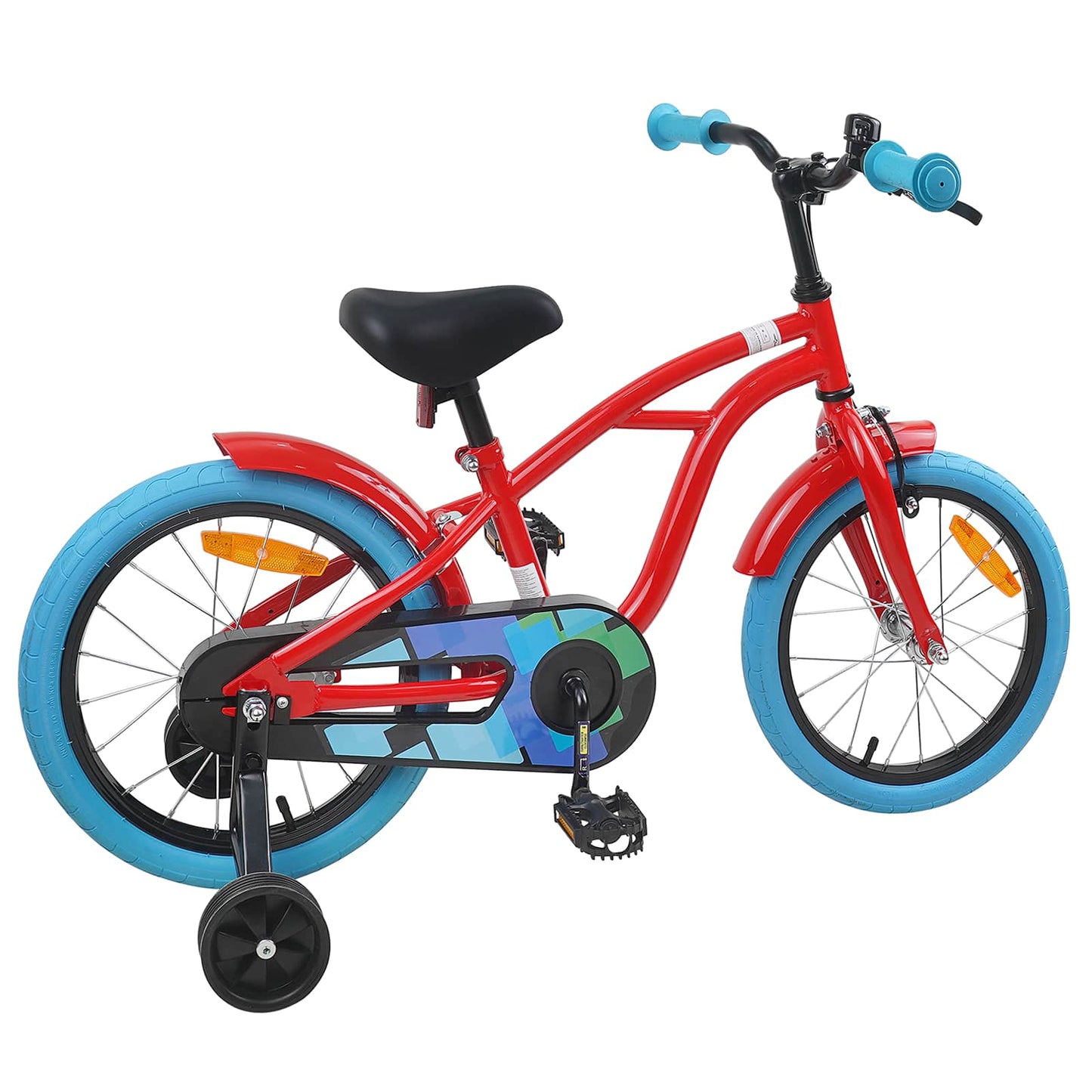 Kids Bike 16 Inches for 4-6 Years Old Red