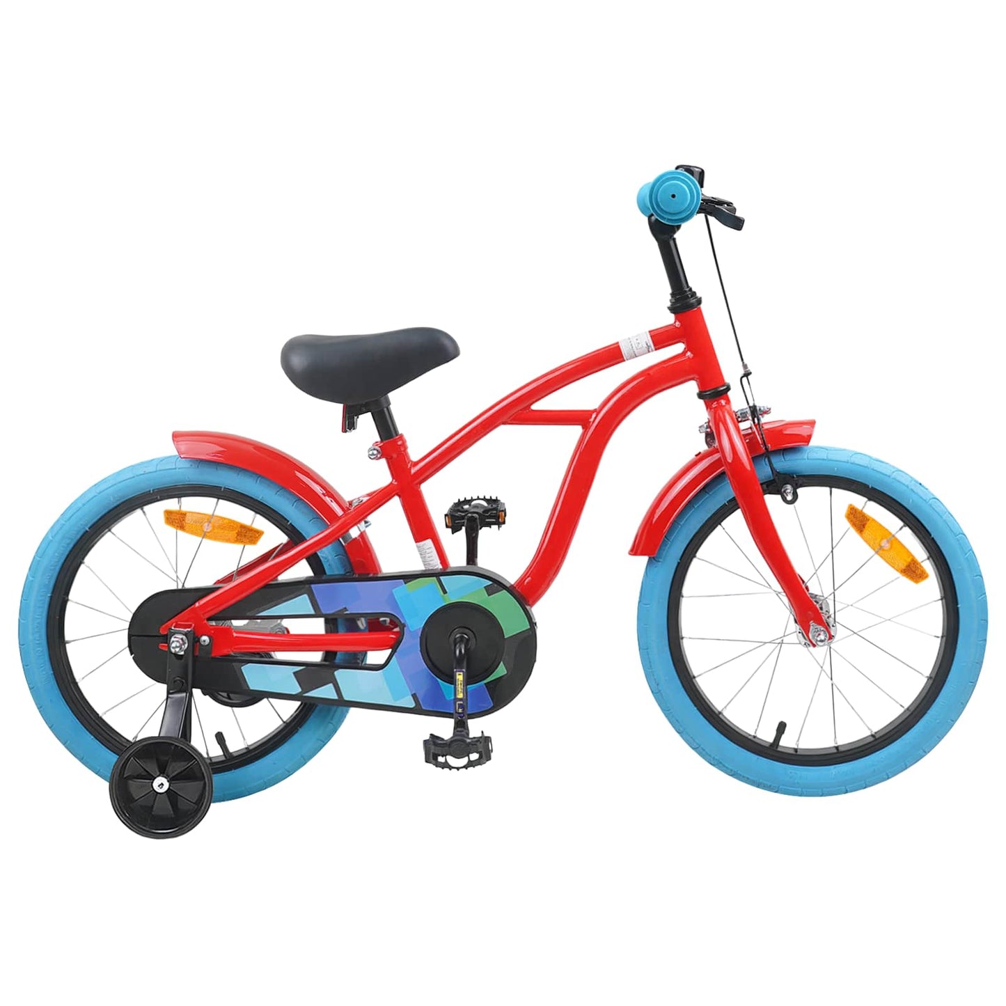Kids Bike 16 Inches for 4-6 Years Old Red