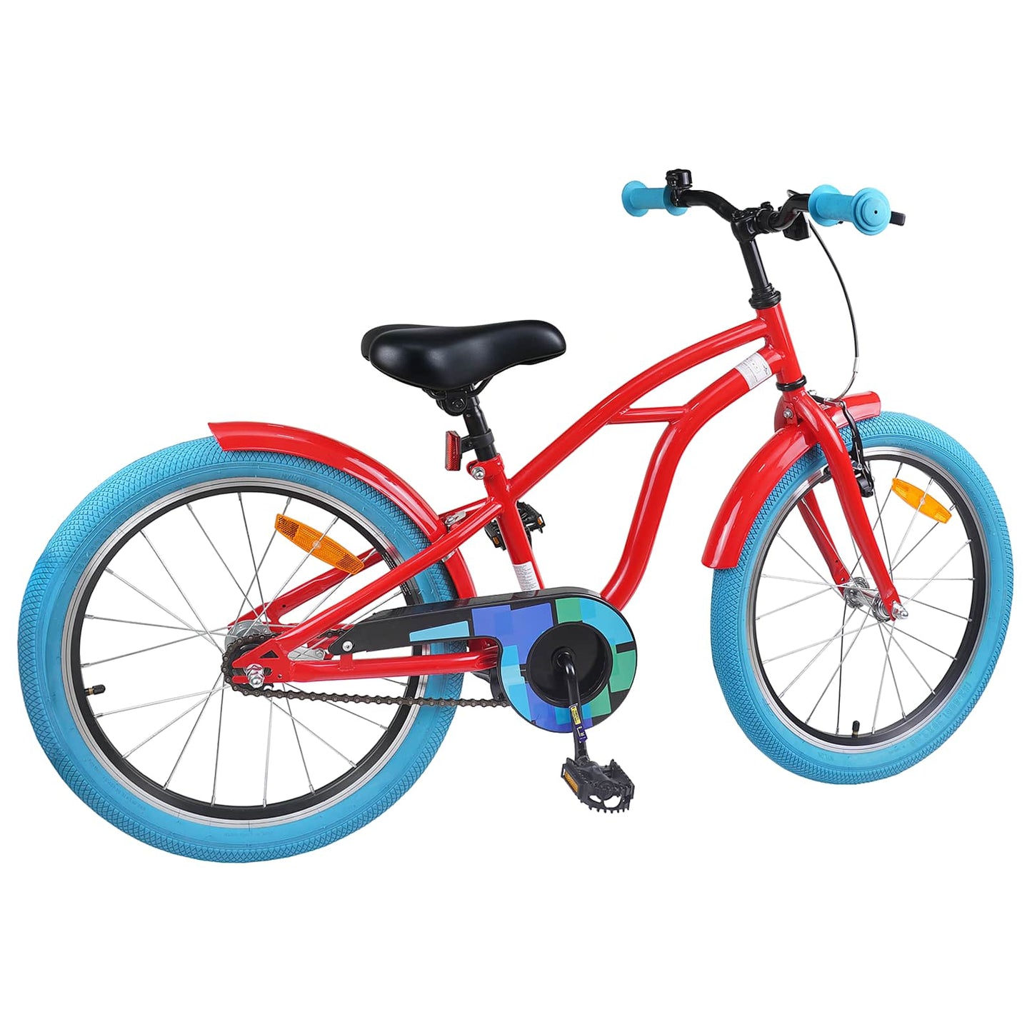 Kids Bike 18 Inches for 5-7 Years Old Red