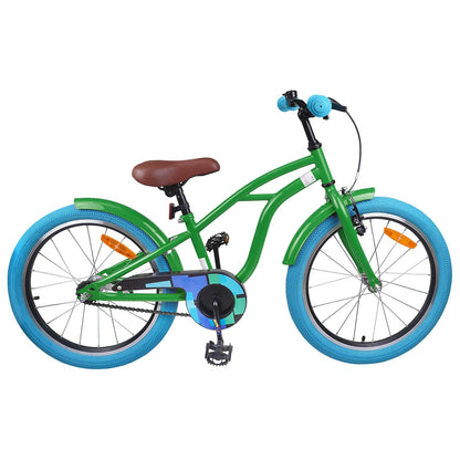 Kids Bike 20 Inches for 6-11 Years Old Green