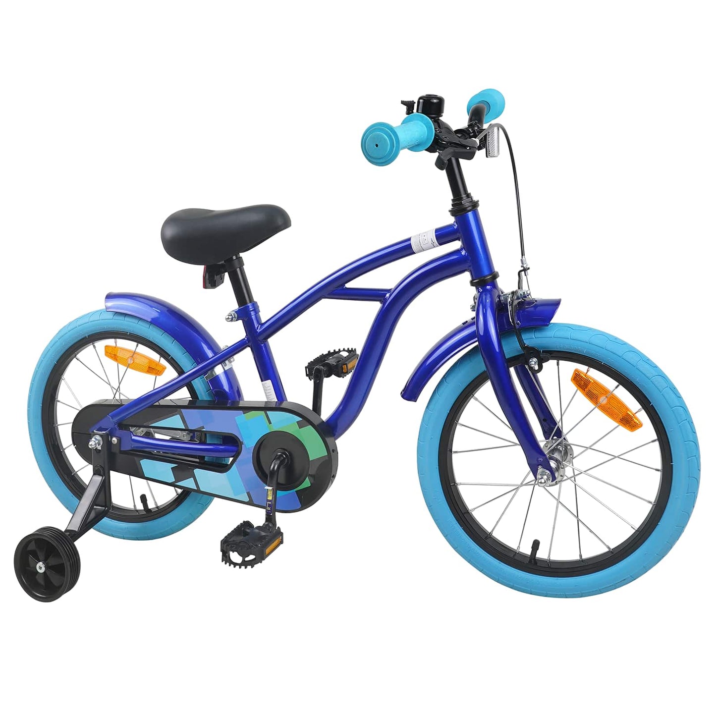 Kids Bike 16 Inches for 4-6 Years Old Dark Blue