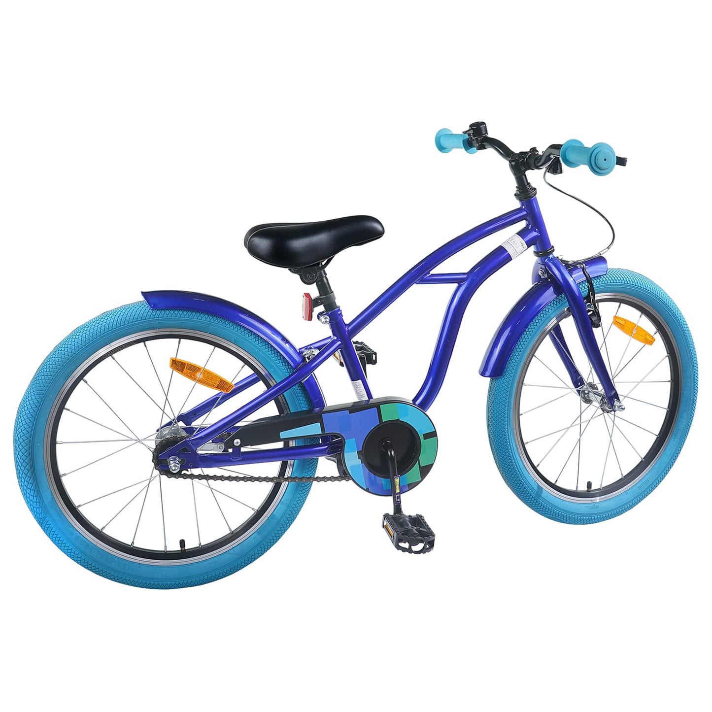 Kids Bike 22 Inches for 7-12 Years Old Dark Blue