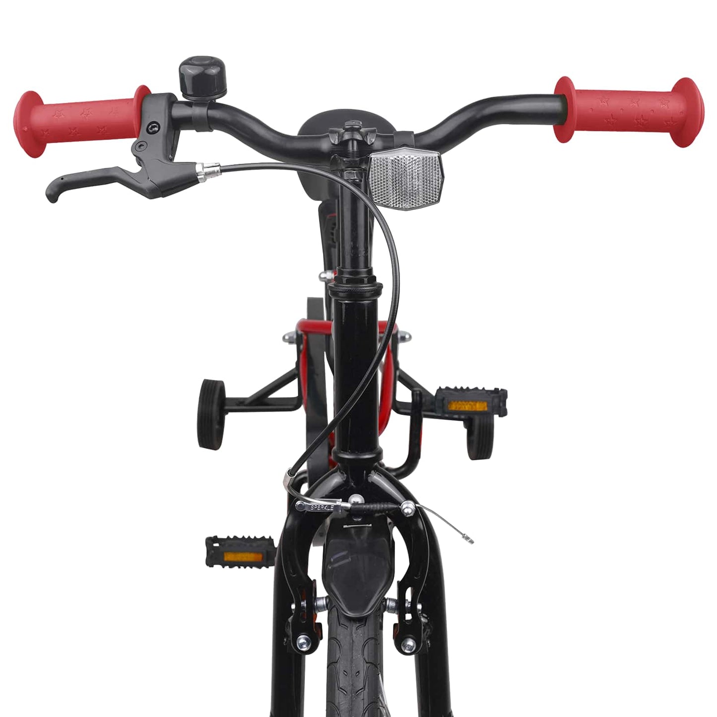 Kids Bike 16 Inches for 4-6 Years Old Red Black