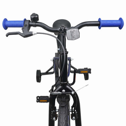 Kids Bike 16 Inches for 4-6 Years Old Blue Black