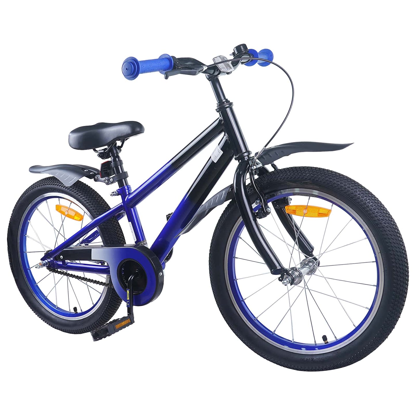Kids Bike 20 Inches for 6-11 Years Old Blue Black