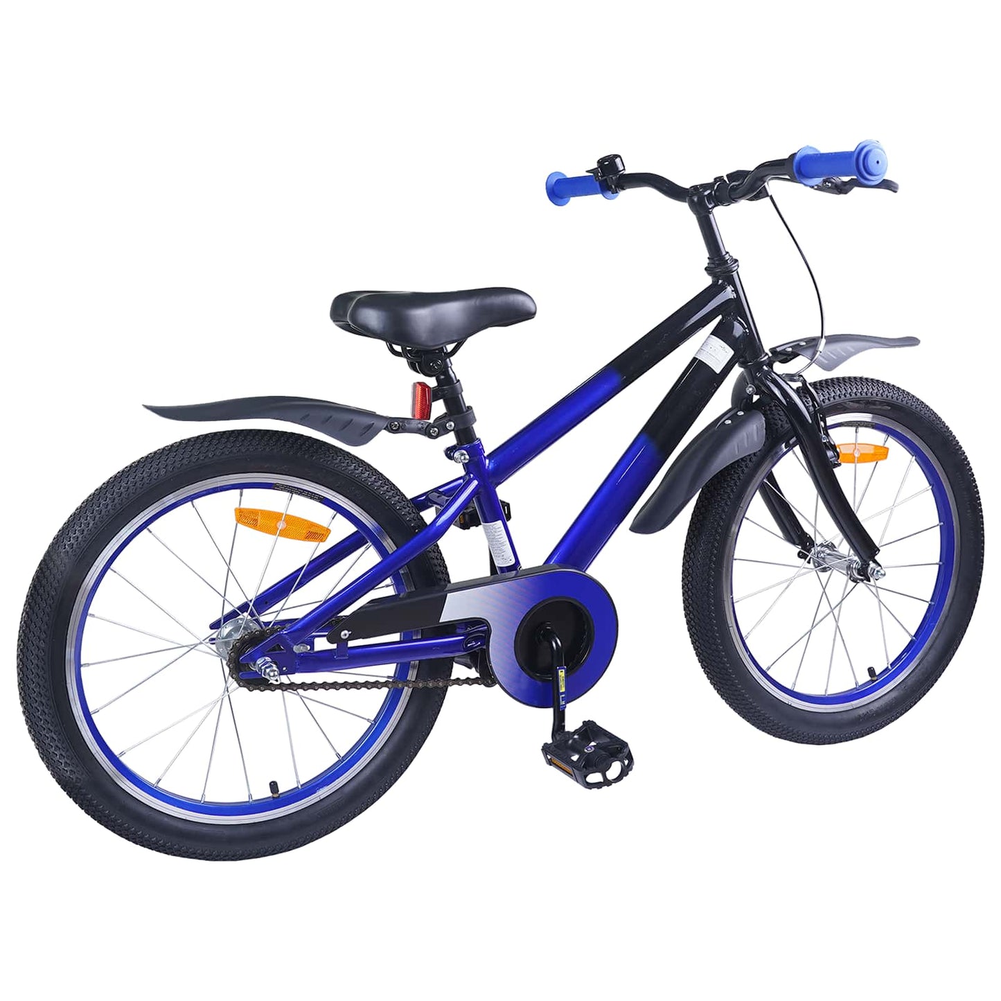 Kids Bike 20 Inches for 6-11 Years Old Blue Black