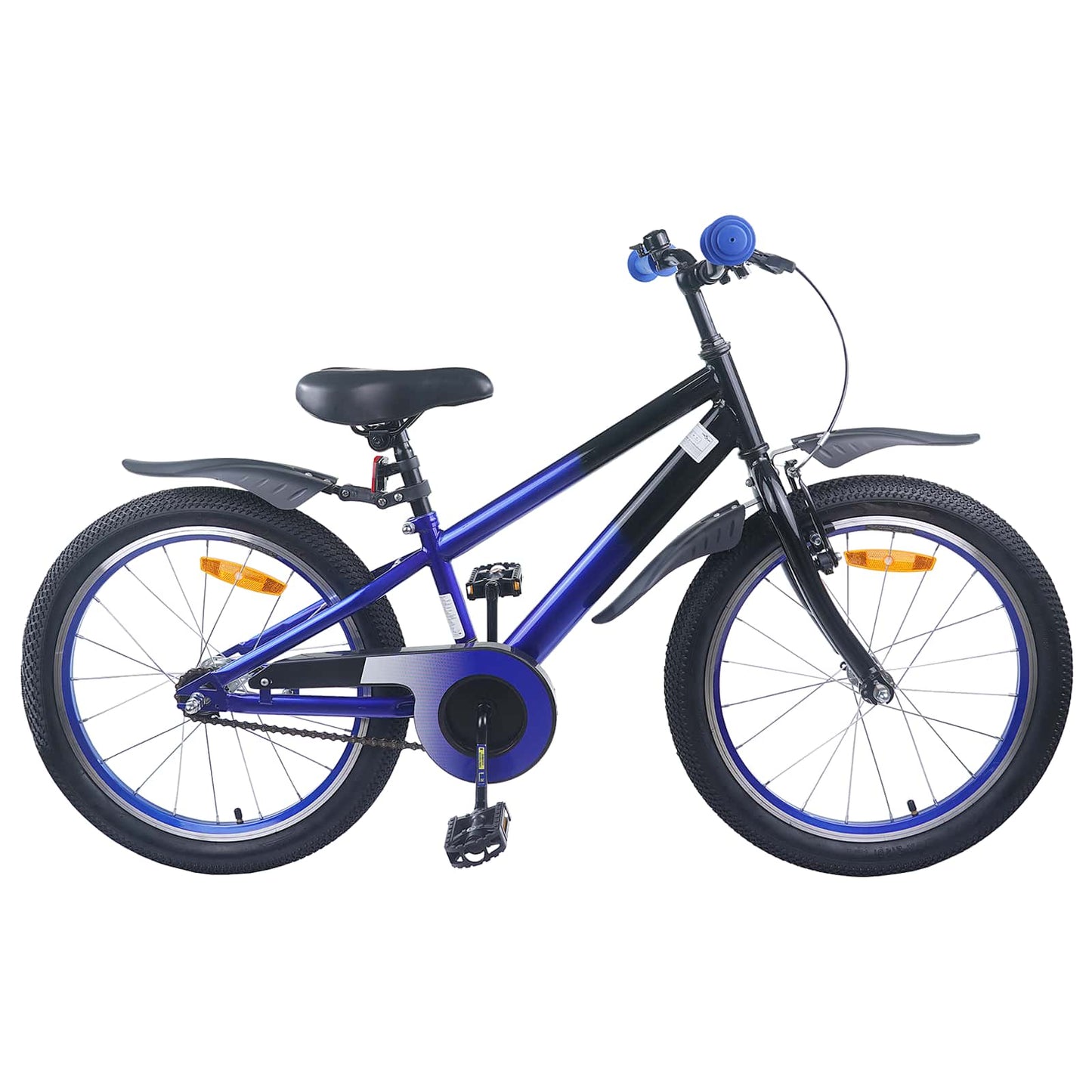 Kids Bike 20 Inches for 6-11 Years Old Blue Black