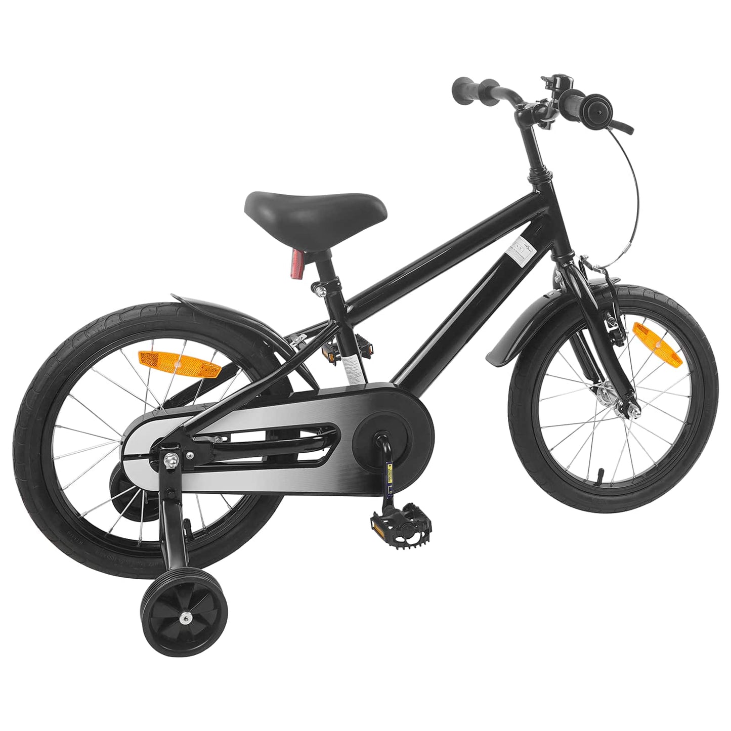 Kids Bike 16 Inches for 4-6 Years Old Black