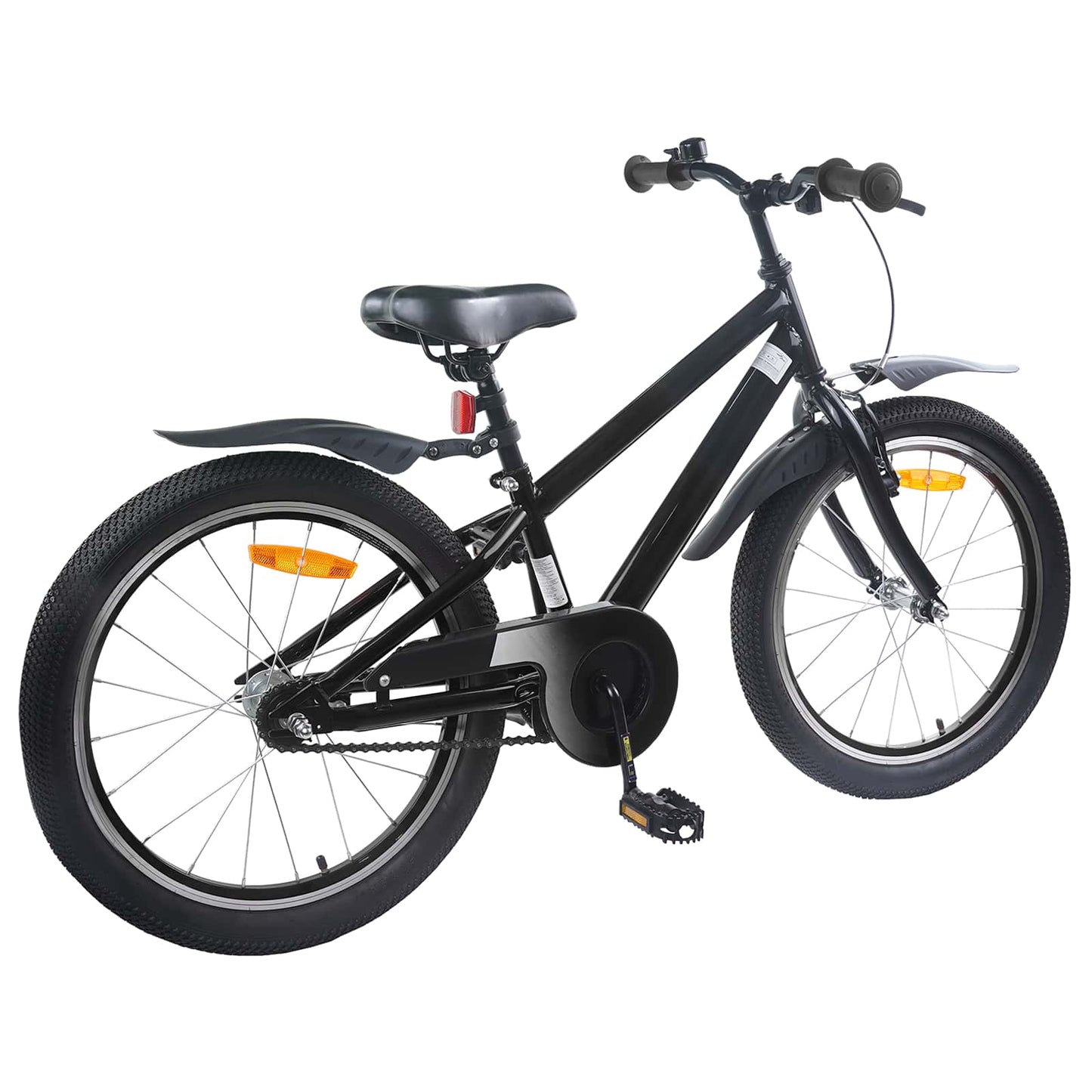 Kids Bike 18 Inches for 5-7 Years Old Black