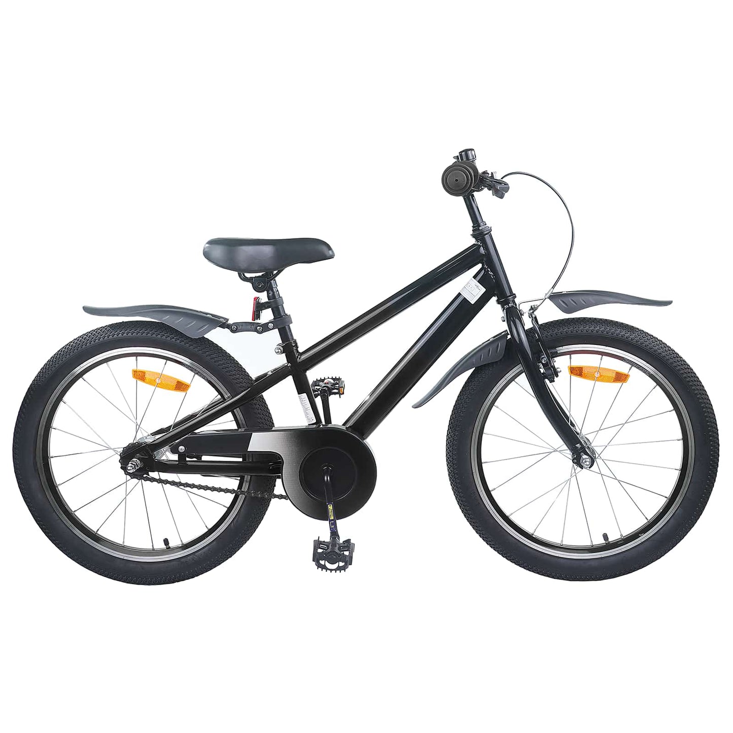 Kids Bike 18 Inches for 5-7 Years Old Black