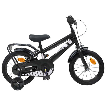 Kids Bike 14 Inches for 3-5 Years Old Black