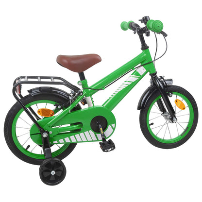 Kids Bike 12 Inches for 2-4 Years Old Green