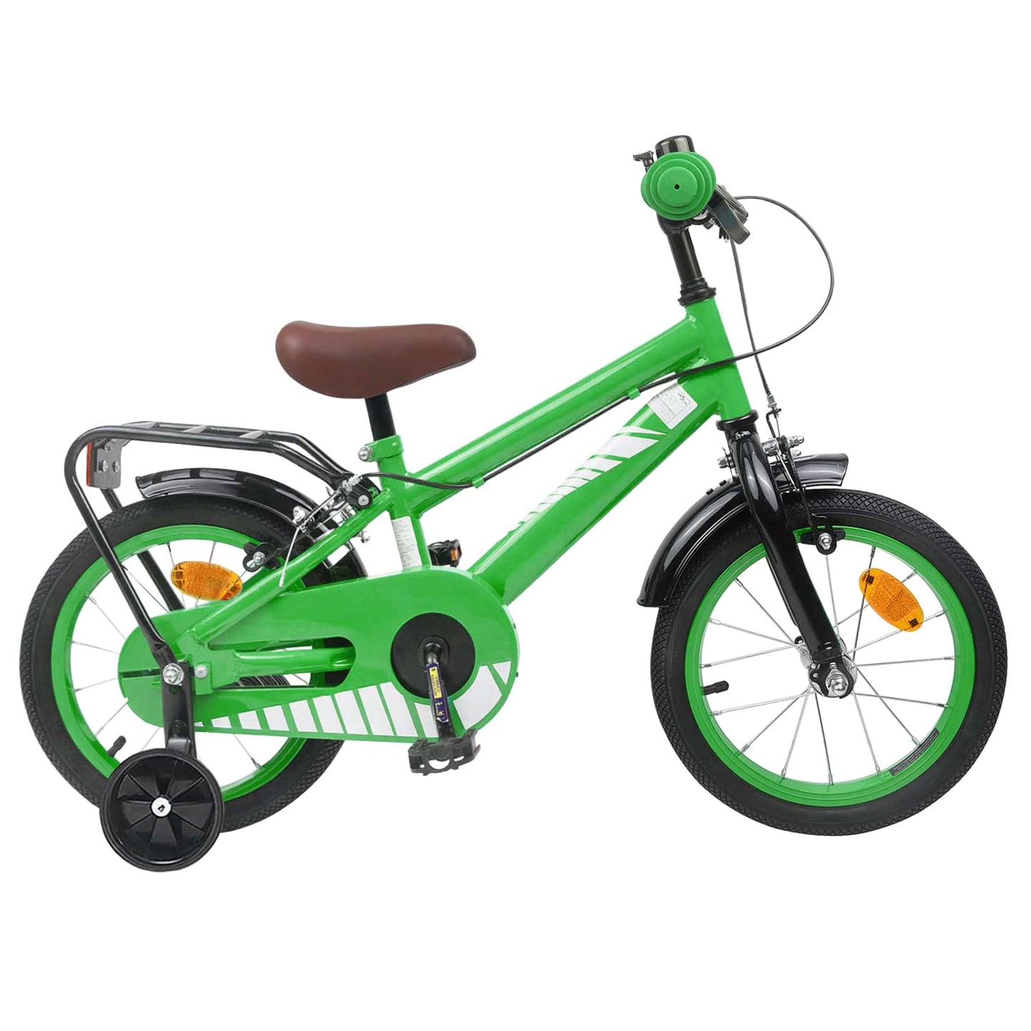 Kids Bike 12 Inches for 2-4 Years Old Green