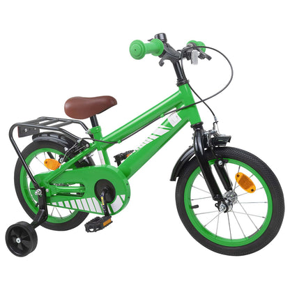 Kids Bike 16 Inches for 4-6 Years Old Green