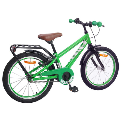 Kids Bike 20 Inches for 6-11 Years Old Green
