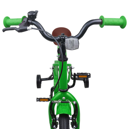 Kids Bike 16 Inches for 4-6 Years Old Green