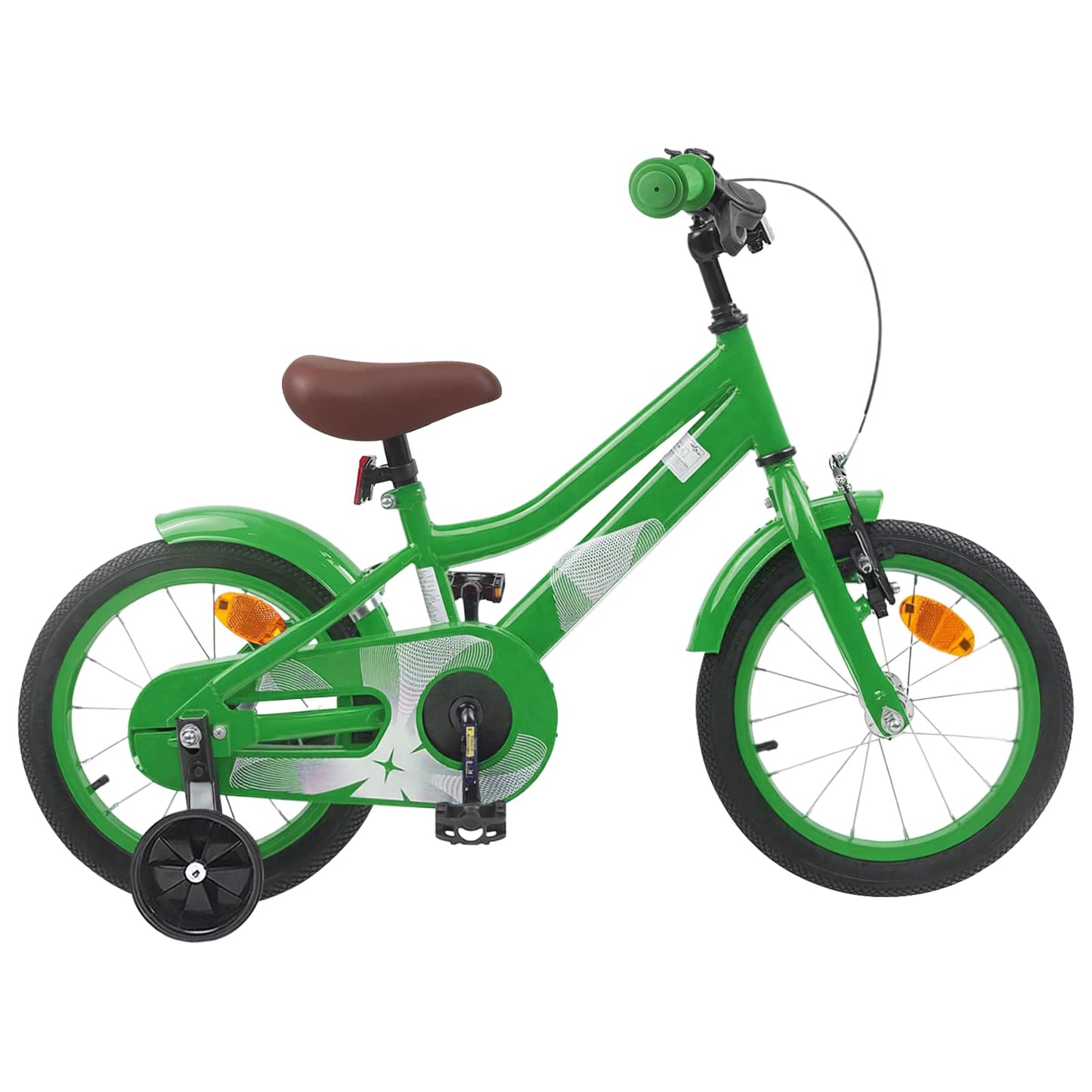 Kids Bike 16 Inches for 4-6 Years Old Green