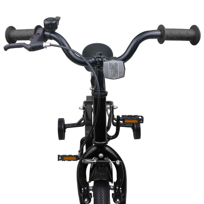 Kids Bike 16 Inches for 4-6 Years Old Black
