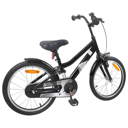 Kids Bike 18 Inches for 5-7 Years Old Black