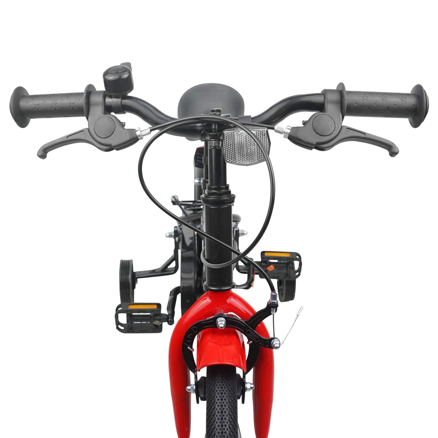 Kids Bike 12 Inches for 2-4 Years Old Black Red