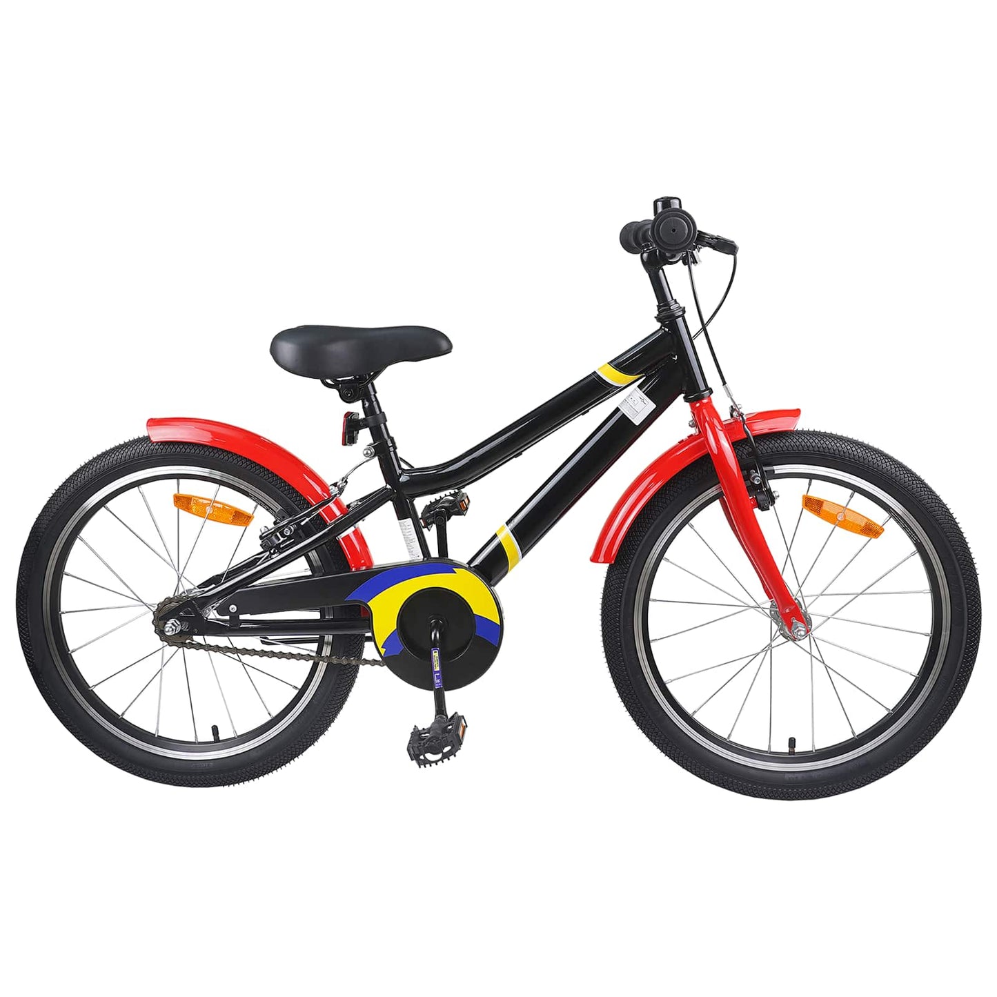 Kids Bike 20 Inches for 6-11 Years Old Red and Black
