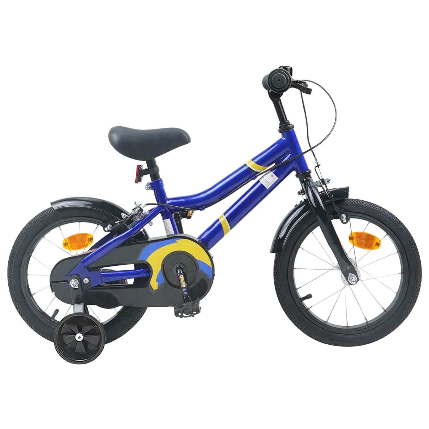 Kids Bike 14 Inches for 3-5 Years Old Blue White