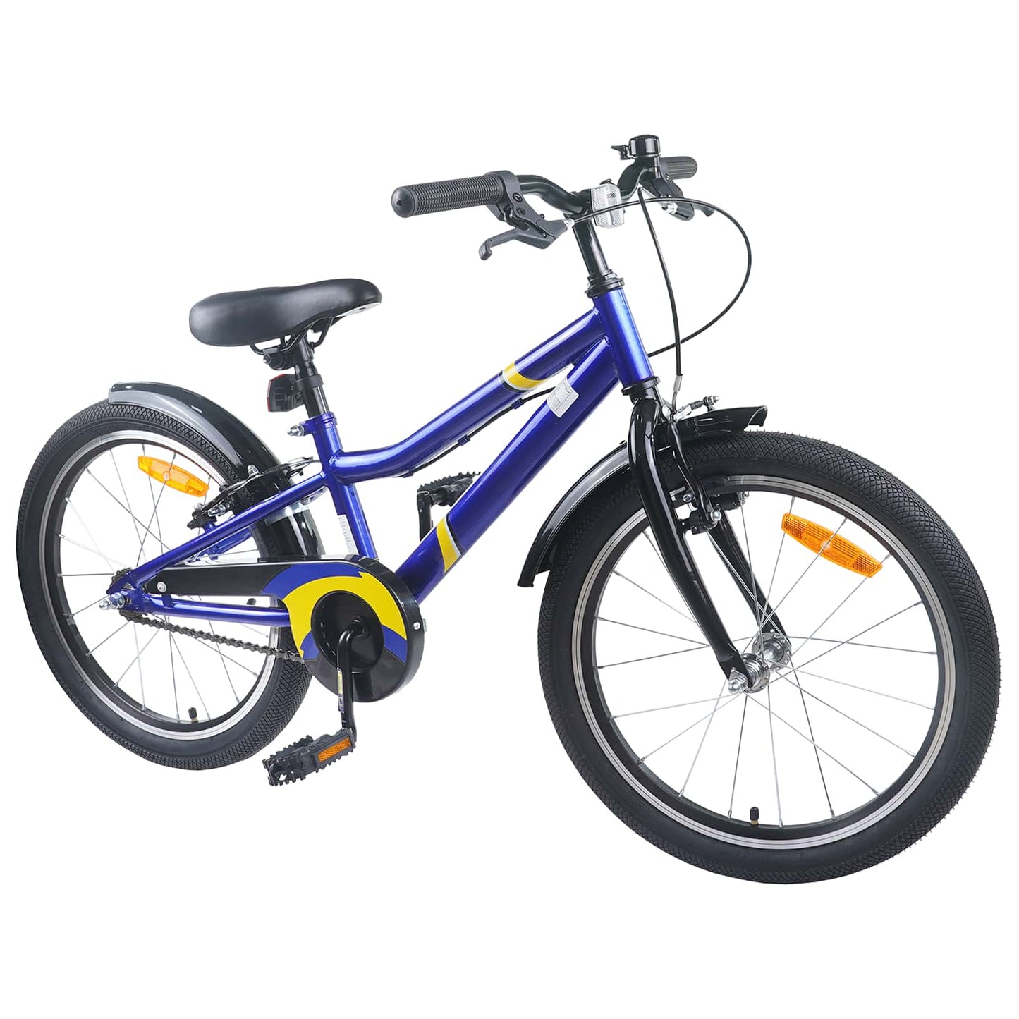Kids Bike 20 Inches for 6-11 Years Old Blue Black