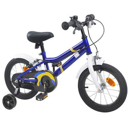 Kids Bike 12 Inches for 2-4 Years Old Blue White