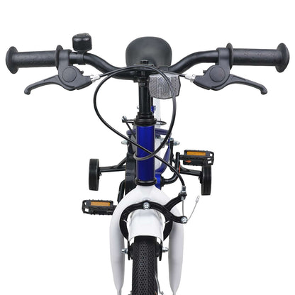 Kids Bike 16 Inches for 4-6 Years Old Blue White