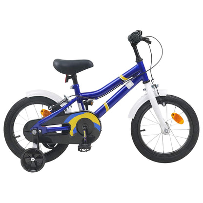 Kids Bike 16 Inches for 4-6 Years Old Blue White