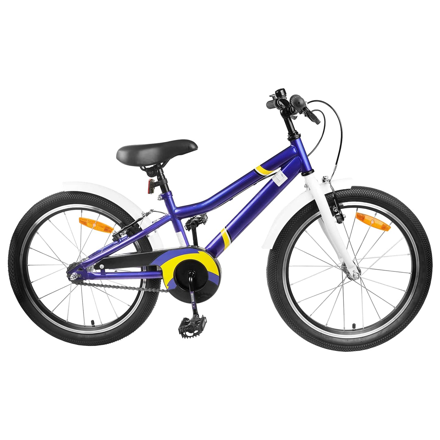 Kids Bike 20 Inches for 6-11 Years Old Blue White