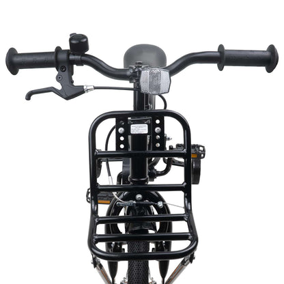 Kids Bike 12 Inches for 2-4 Years Old Orange Black