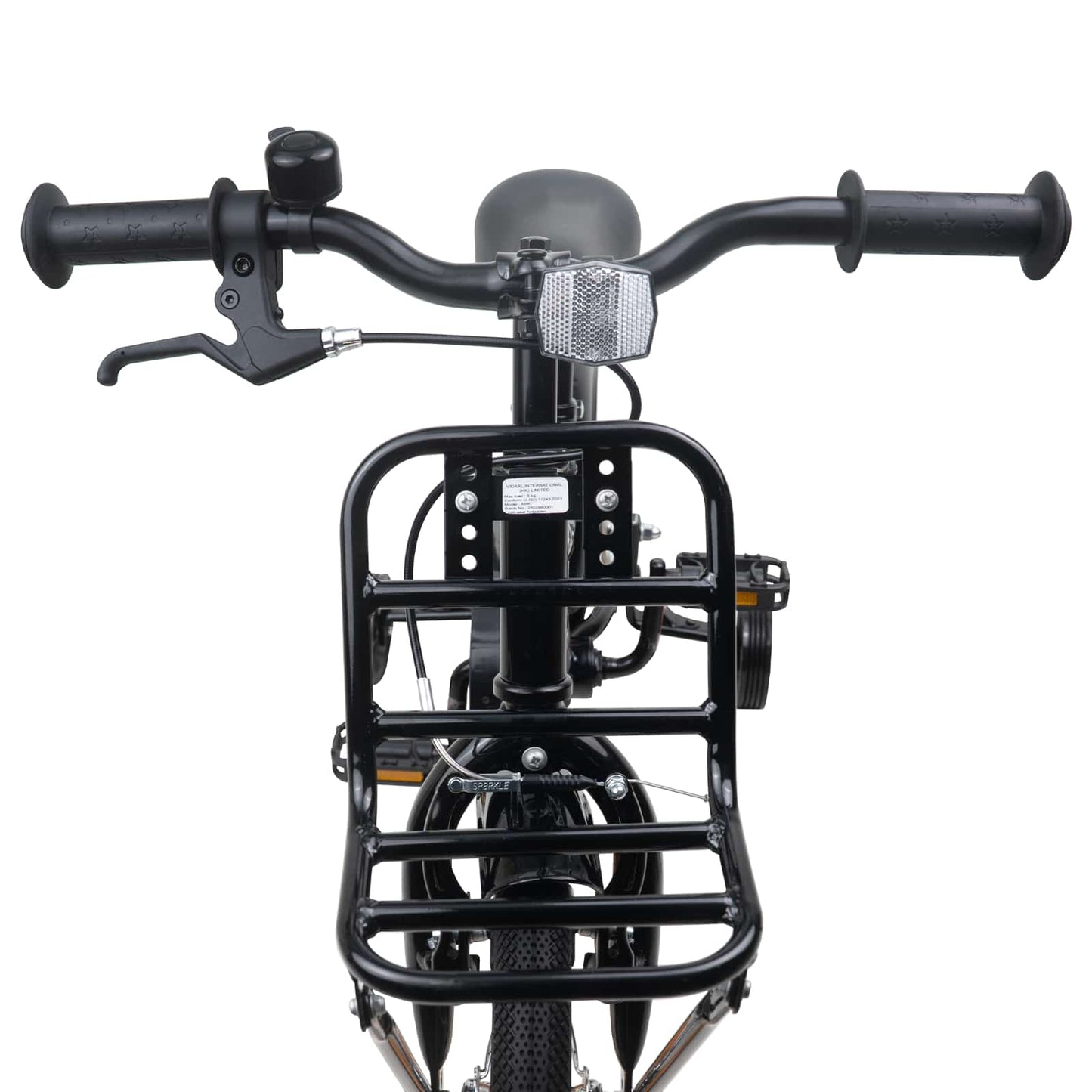 Kids Bike 16 Inches for 4-6 Years Old Orange Black