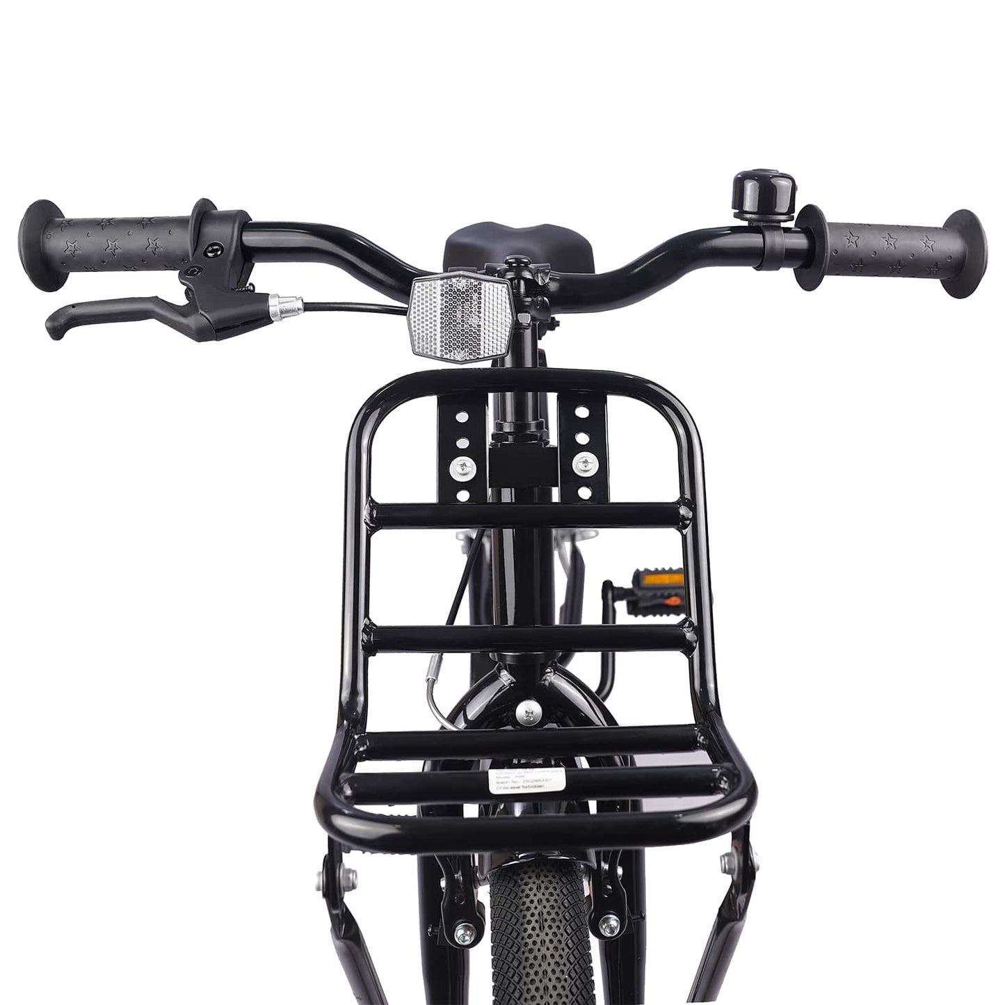 Kids Bike 20 Inches for 6-11 Years Old Orange Black