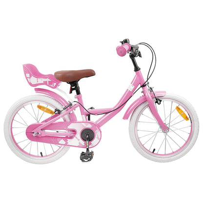 Kids Bike 18 Inches for 5-7 Years Old Light Pink