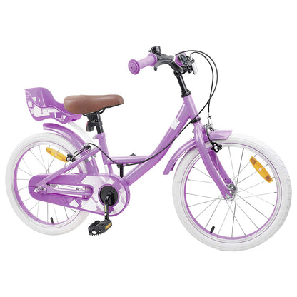 Kids Bike 18 Inches for 5-7 Years Old Purple
