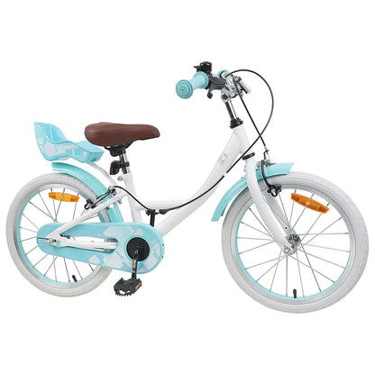 Kids Bike 18 Inches for 5-7 Years Old White
