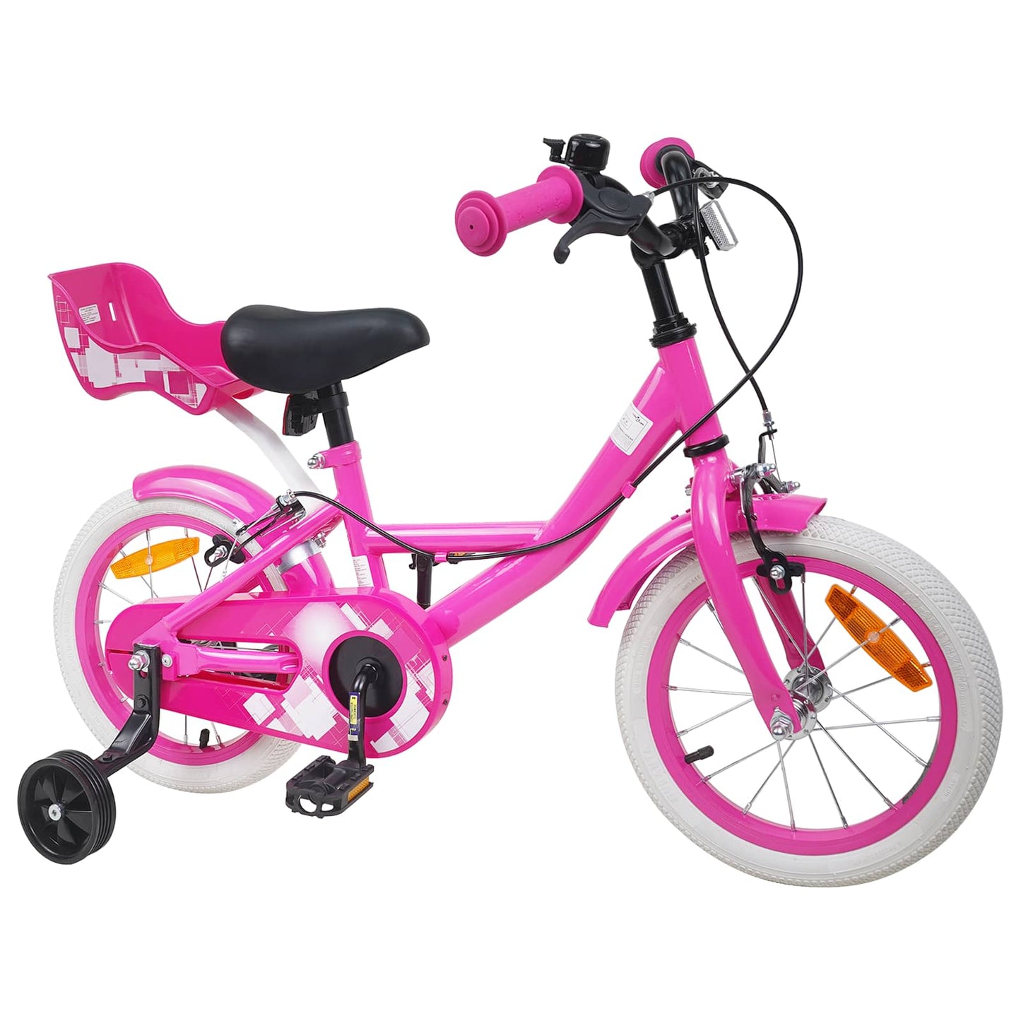 Kids Bike 16 Inches for 4-6 Years Old Pink