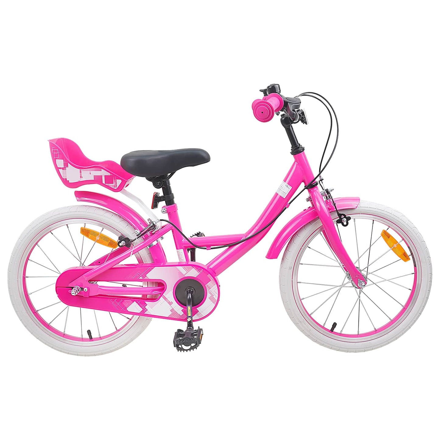 Kids Bike 18 Inches for 5-7 Years Old Pink