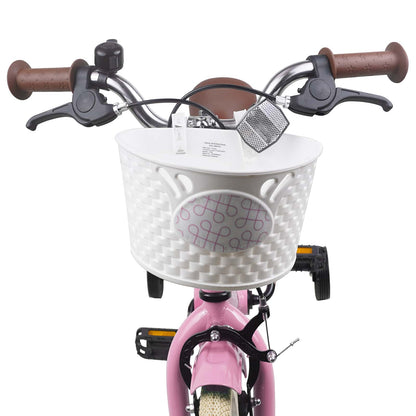 Kids Bike 16 Inches for 4-6 Years Old Light Pink