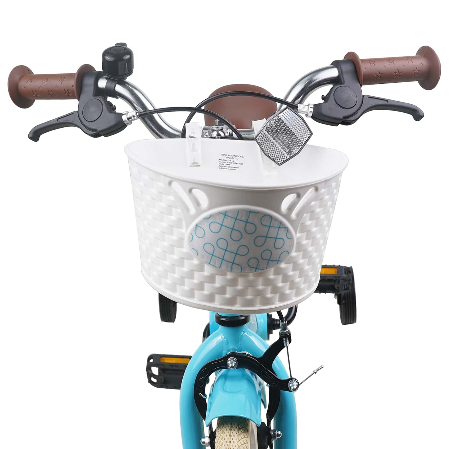 Kids Bike 12 Inches for 2-4 Years Old Light Blue