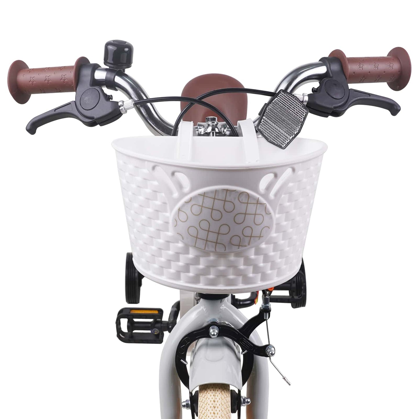 Kids Bike 16 Inches for 4-6 Years Old Light Grey