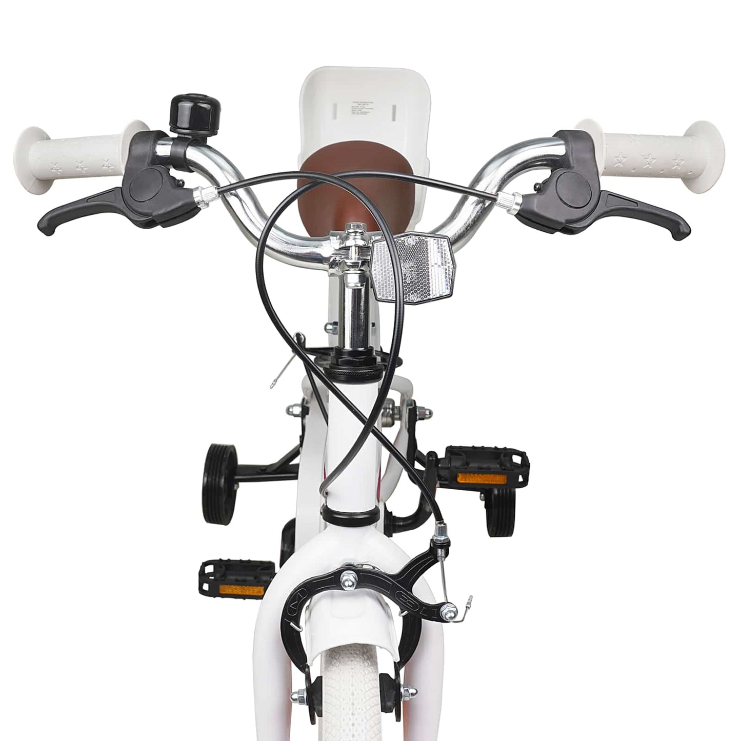Kids Bike 12 Inches for 2-4 Years Old White