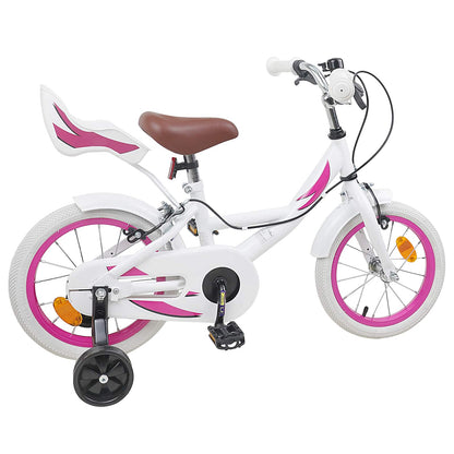 Kids Bike 12 Inches for 2-4 Years Old White