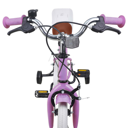 Kids Bike 14 Inches for 3-5 Years Old Purple