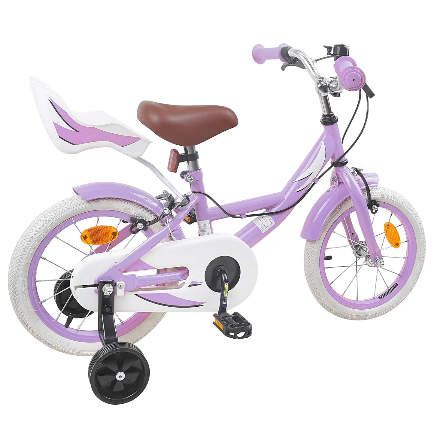 Kids Bike 16 Inches for 4-6 Years Old Purple