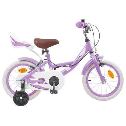 Kids Bike 16 Inches for 4-6 Years Old Purple